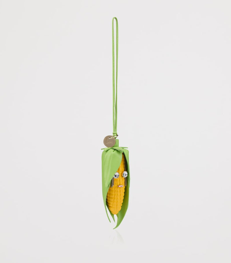 Christian Louboutin leather corn bag charm (British brand)
