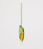 Christian Louboutin leather corn bag charm (British brand)