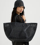 Brunello Cucinelli techno raffia knit BC Duo tote bag, UK version