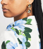 Carolina Herrera gold-tone sphere drop earrings, UK version