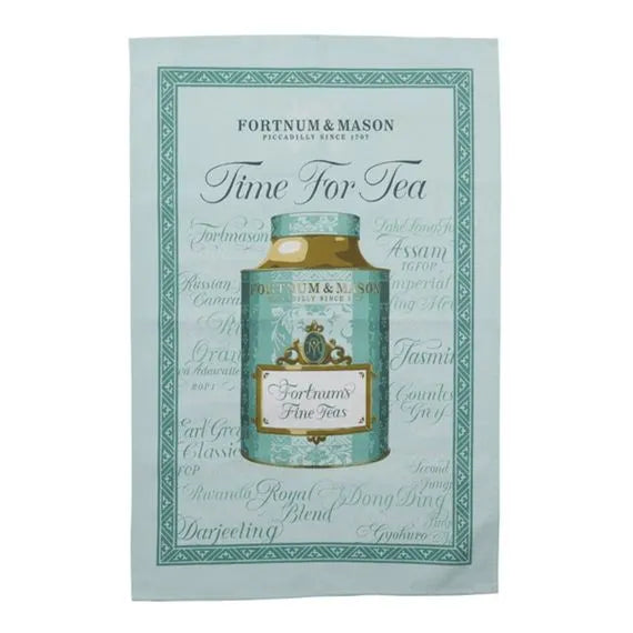 Fortnum's Fine Blend tea towel 48cm by 74cm - British product