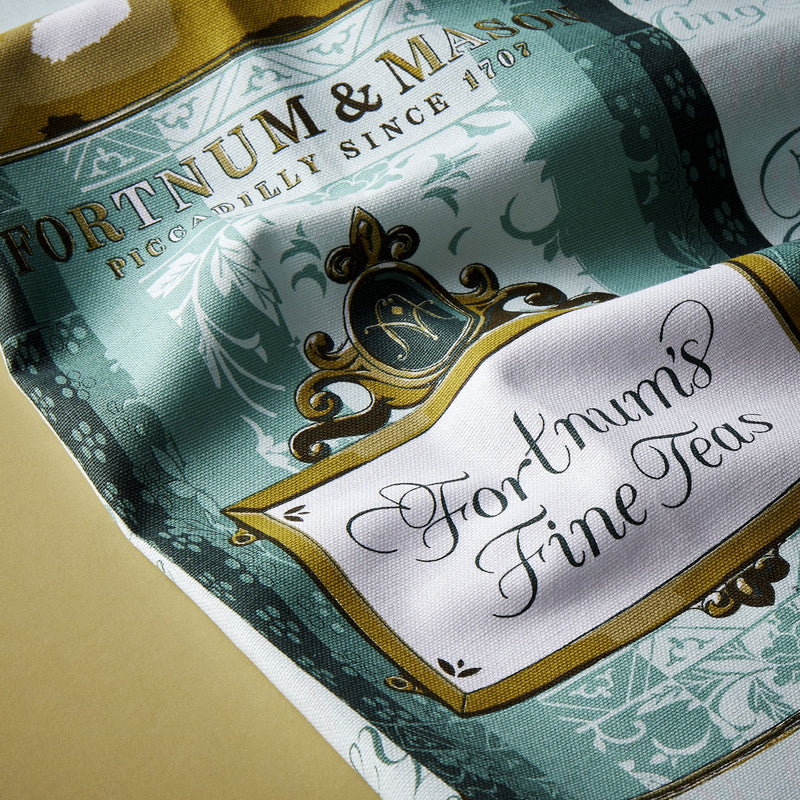 Fortnum's Fine Blend tea towel 48cm by 74cm - British product