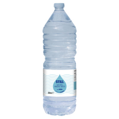 ASDA natural mineral water 2 litres - British product