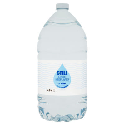ASDA still natural mineral water 5 litres - British product
