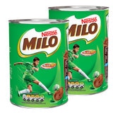 Nestle Milo malted milk powder 2 x 400g, imported from the UK