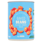 ASDA baked beans in rich tomato sauce 410g - British product