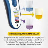 Wahl Colour Pro cordless hair and beard clipper - British product