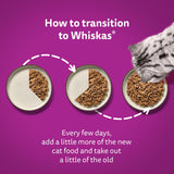 Whiskas Poultry Feast cat food pouches 40x85g (British brand)