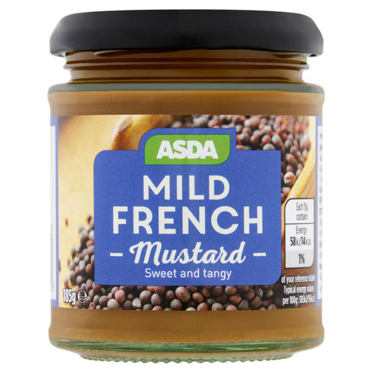 ASDA Mild French Mustard 185g GOODS ASDA   