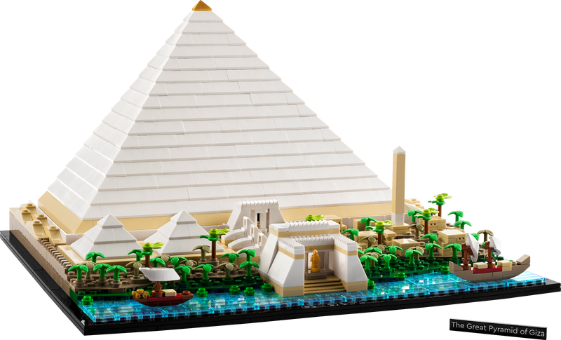 LEGO Great Pyramid of Giza model 1476 pieces, UK version