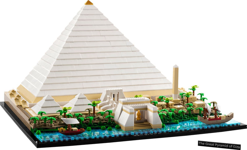 LEGO Great Pyramid of Giza model 1476 pieces, UK version