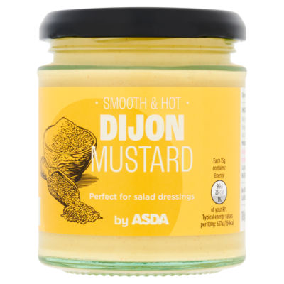 ASDA Dijon Mustard 185g - British product