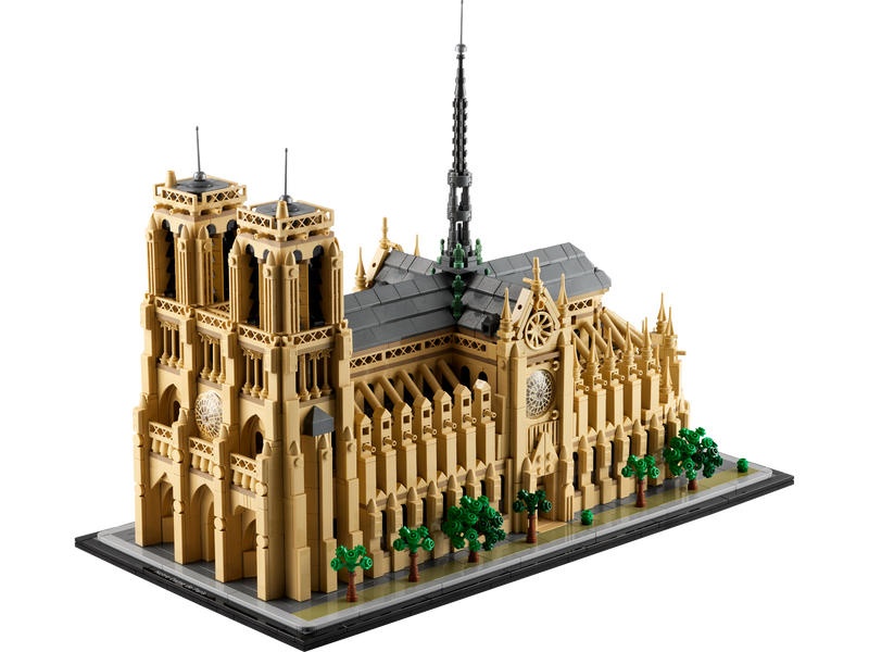 LEGO Architecture Notre-Dame Paris building model 4383, imported from the UK