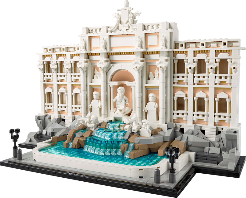LEGO Trevi Fountain architecture model 1880 Pieces (British brand)