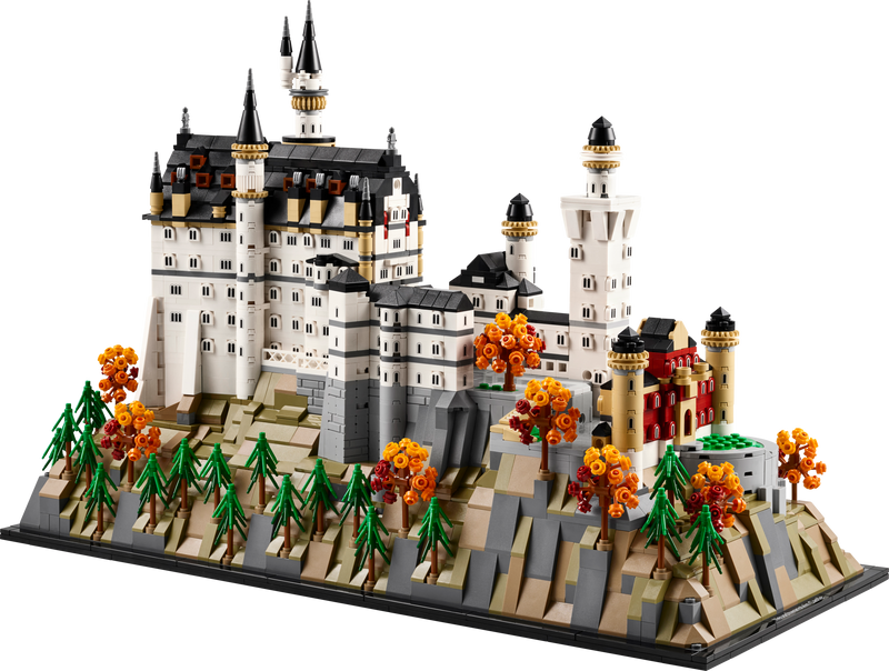 LEGO Neuschwanstein Castle Building Set 3455 Pieces, UK version