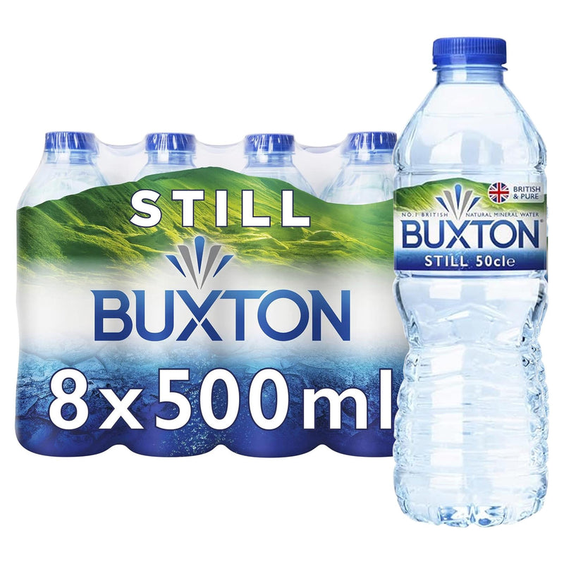 Buxton still water 500ml multipack - British product