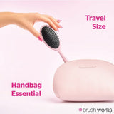 Brushworks gentle travel hair brush, imported from the UK