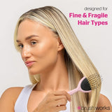 Brushworks gentle travel hair brush, imported from the UK