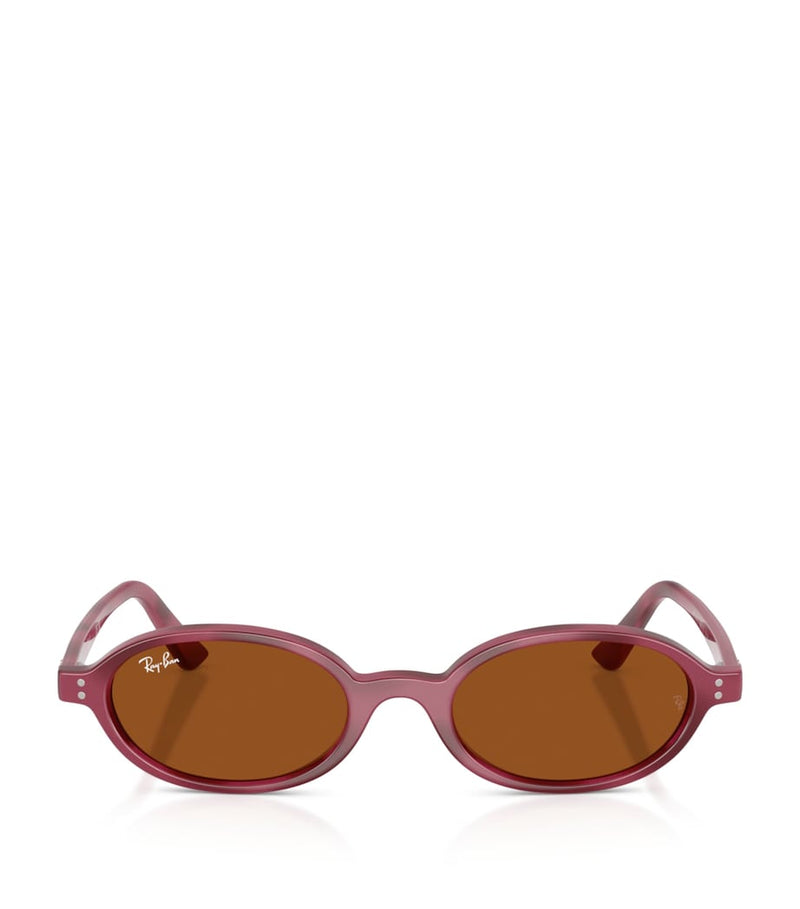 Ray-Ban RB4472 Khal oval sunglasses, imported from the UK