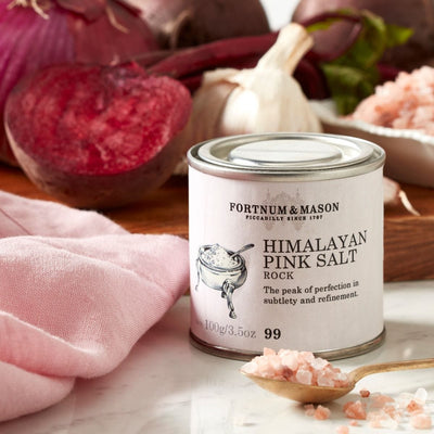 fortnum Himalayan Pink Rock Salt 100g Tin- Buy online at McGrocer