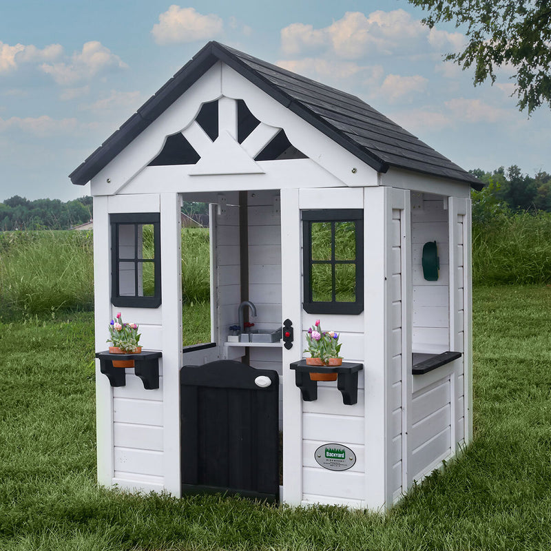 Backyard Discovery White Sweetwater playhouse 40kg - British product