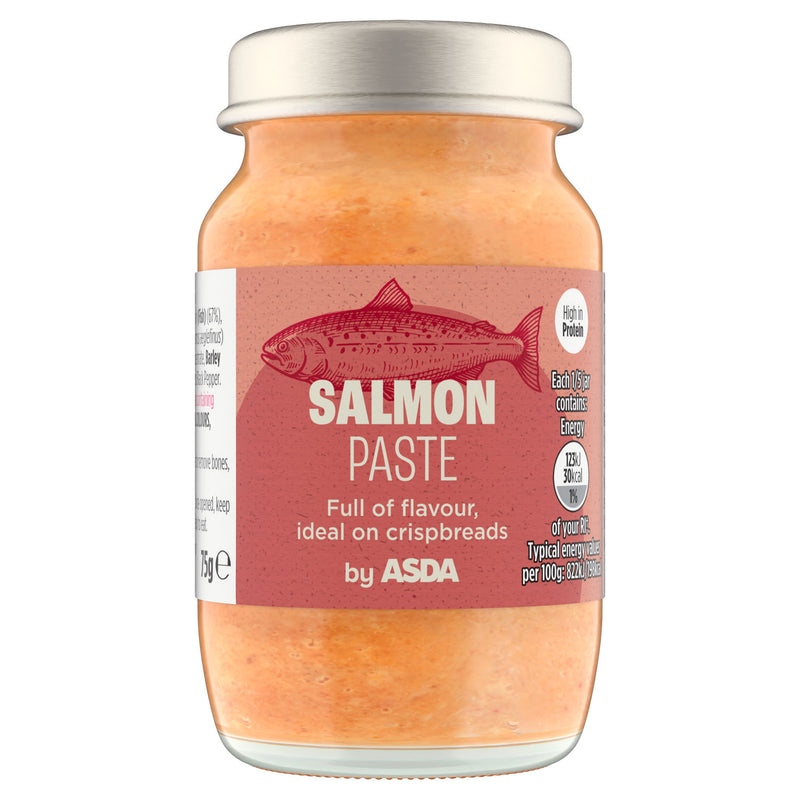 ASDA salmon paste 75g - British product