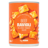 ASDA Beef Ravioli in Tomato Sauce 400g - British product