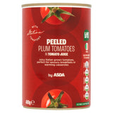 ASDA peeled plum tomatoes in tomato juice 400g - British product