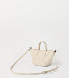 Brunello Cucinelli mini calfskin BC Duo tote bag, imported from the UK