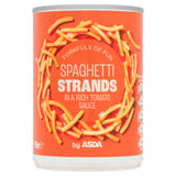 ASDA spaghetti in tomato sauce 395g - British product
