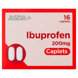 ASDA ibuprofen 200mg caplets 16 caplets - British product