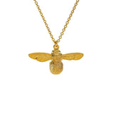 Alex Monroe baby bee necklace gold, imported from the UK