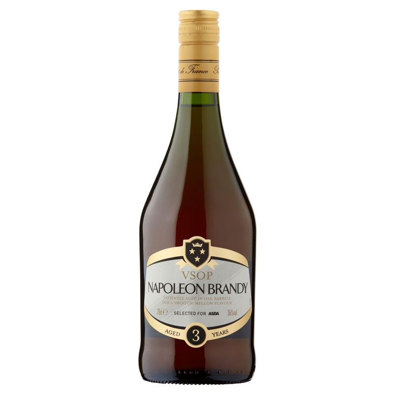 ASDA VSOP Napoleon Brandy 70cl bottle - British product