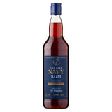 ASDA Fine Dark Navy Rum bottle 70cl - British product