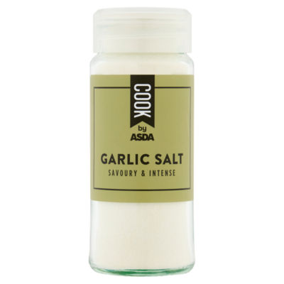 ASDA Cook Garlic Salt 85g - British product