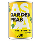 ASDA Just Essentials garden peas 300g (British brand)
