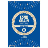 ASDA long grain white rice boil-in-bag 4 x 125g - British product