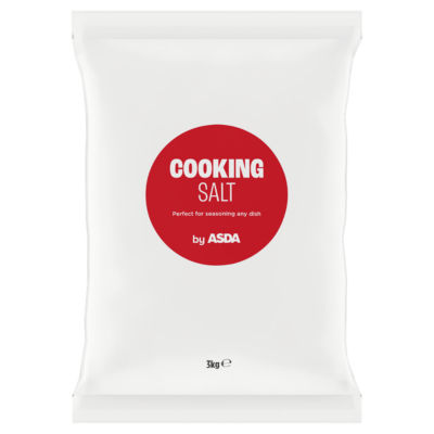 ASDA cooking salt 3kg - British product