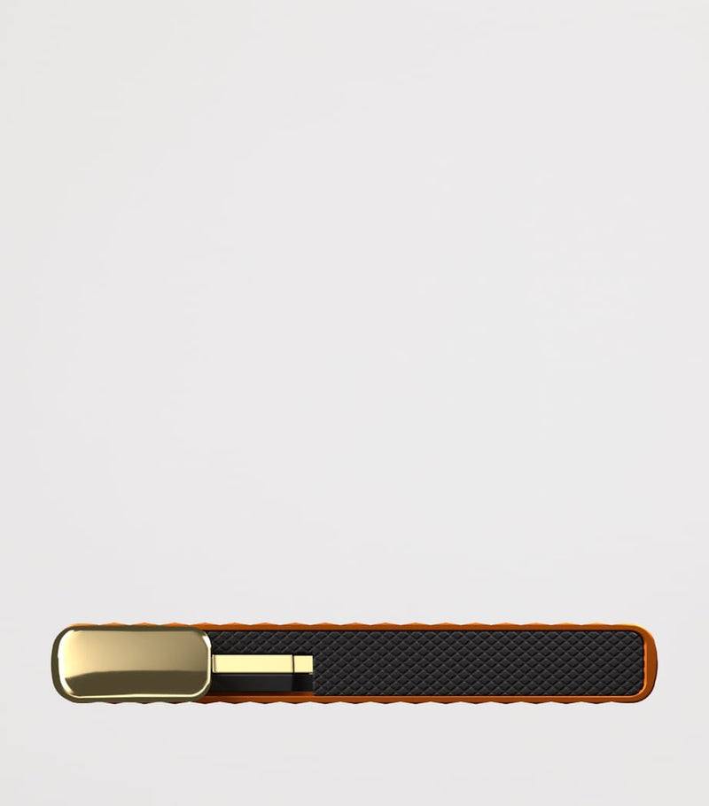 Secrid fluted aluminium card protector (British brand)