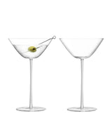 Harrods LSA International Bar Culture Cocktail Glasses Set of 2 280ml- Buy online at McGrocer