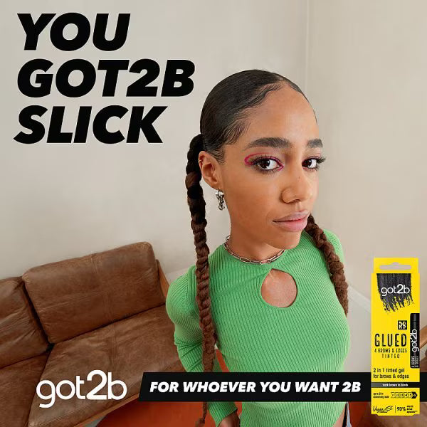 got2b Glued Brows & Edges Tint Black 16ml, UK version
