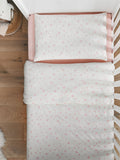 Silentnight Grey Star Cot Bed Duvet Set (British brand)