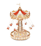 Robotime Musical Swing Ride buildable toy, imported from the UK