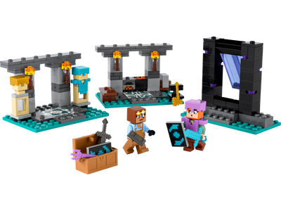 Lego LEGO Minecraft The Armory Building Set 203 Pieces- Buy online at McGrocer