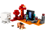 LEGO Minecraft The Nether Portal Ambush Building Set 352 Pieces