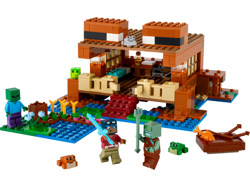 LEGO Minecraft The Frog House building set 400 pieces, UK version