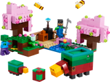 LEGO Minecraft Cherry Blossom Garden building set 304 pieces (British brand)