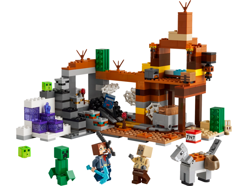 LEGO Minecraft The Badlands Mineshaft 538 pieces, imported from the UK