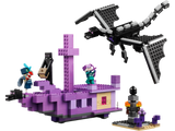 LEGO Minecraft Ender Dragon End Ship 657 Piece (British brand)