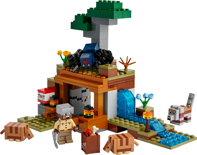 LEGO Minecraft Armadillo Mine Expedition 247 Pieces (British brand)
